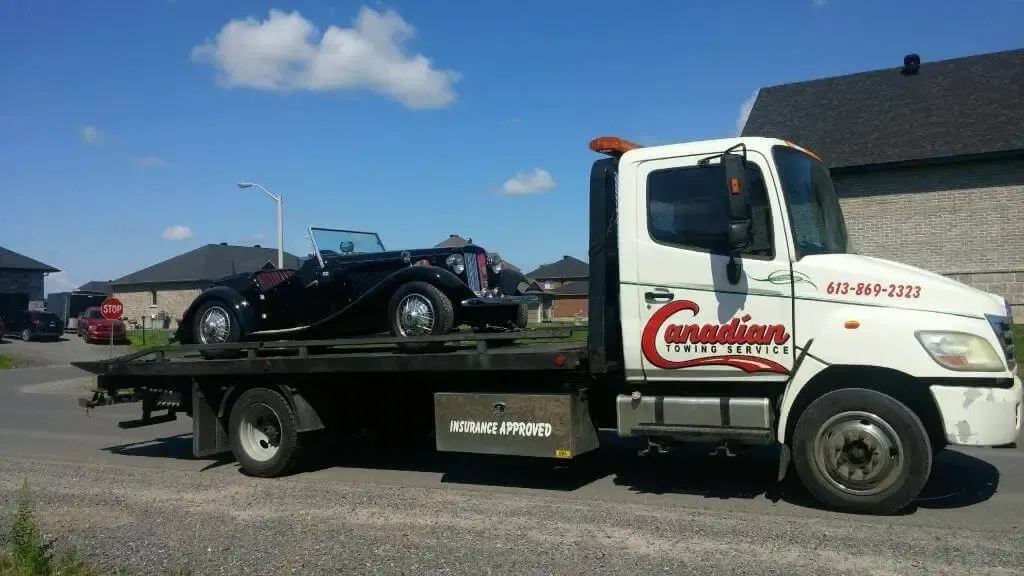 professional towing service by canadian towing following ontarios towing and storage safety act while protecting driver rights